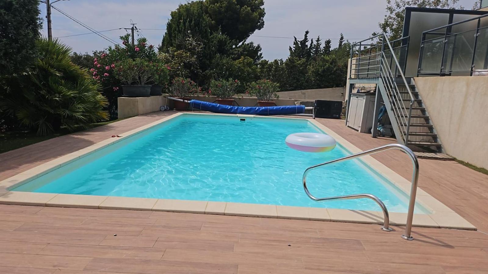 Petit Paradis A Bandol T4 Piscine Clim Parking Fibre Coffre-Fort エクステリア 写真